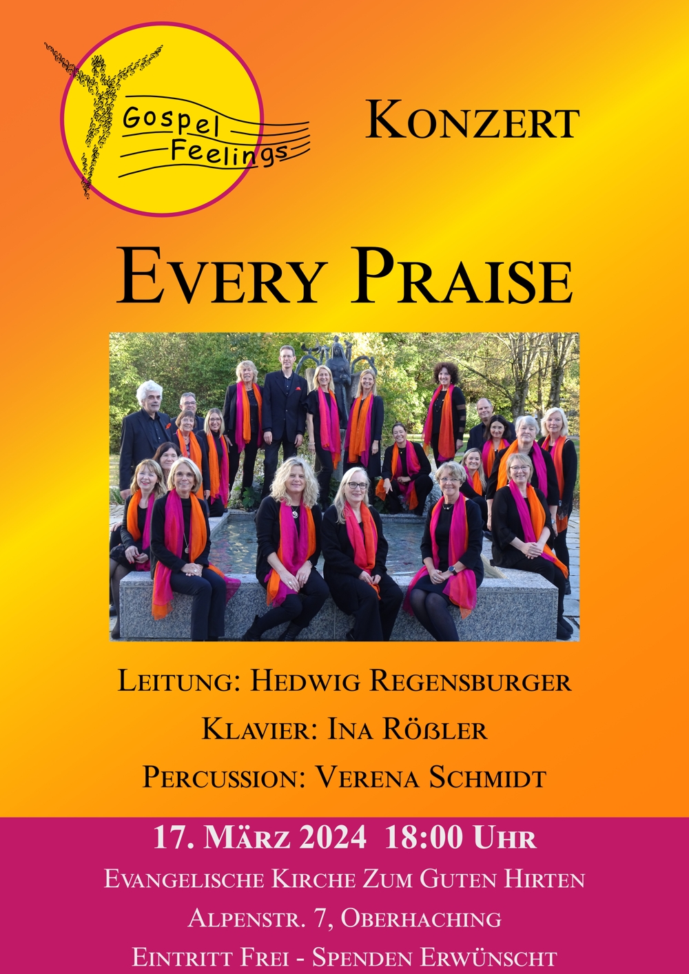 Plakat für unser Jahreskonzert 2024