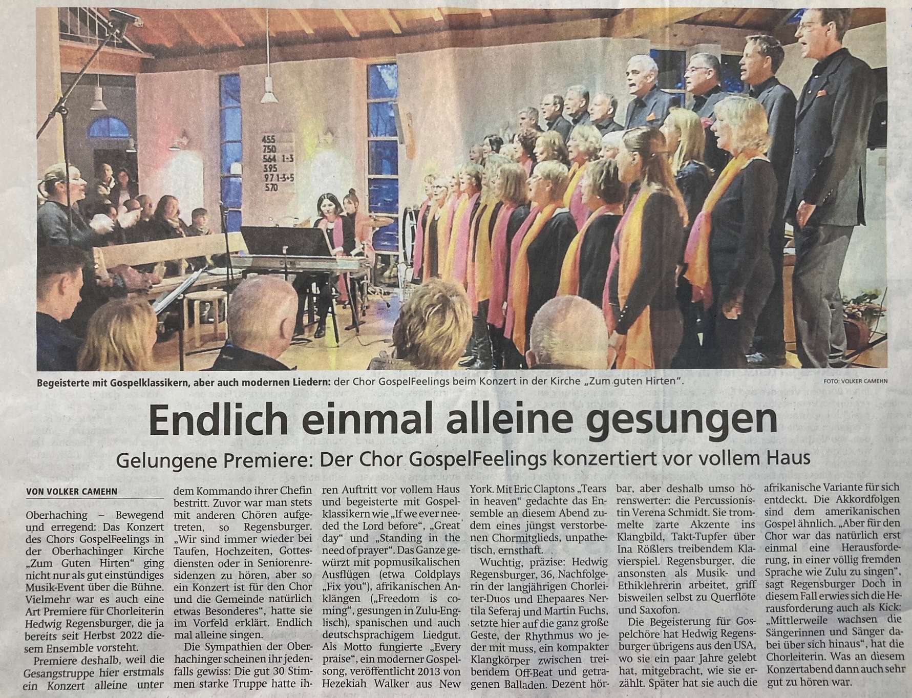 Artikel im Münchner Merkur vom 25. März 2024